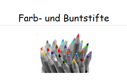 Farb- und Buntstifte - Faber-Castell