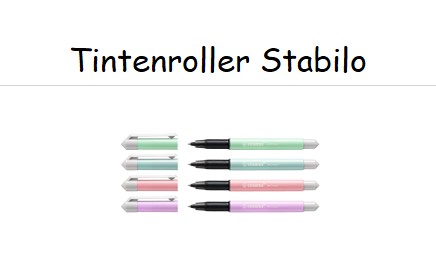 Stabilo Tintenroller beCrazy! - slim design, 0,5mm  --- im AUSVERKAUF
