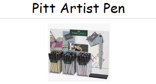 Pitt Artist Pen Xmas Tuschestift - Faber-Castell