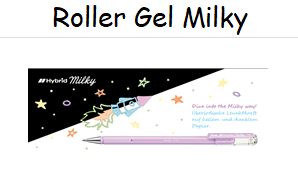 Hybrid Roller Gel Milky - Pentel  --- im AUSVERKAUF
