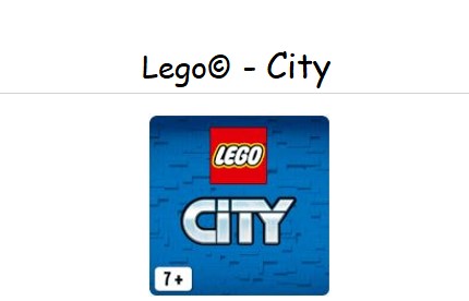 LEGO© - City