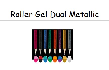 Hybrid Roller Gel - Dual Metallic - Pentel --- im AUSVERKAUF