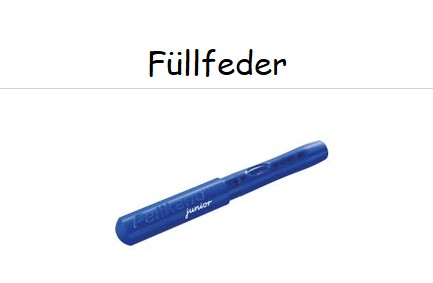 Füllfeder  --- im AUSVERKAUF