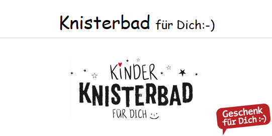 Knisterbad für Dich :-)