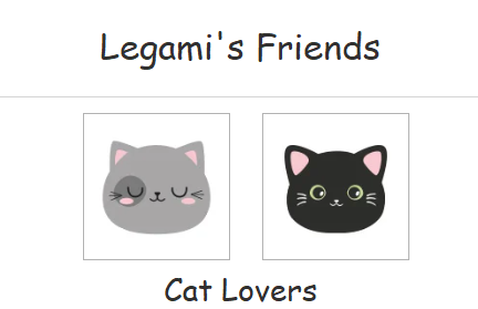 Legami's Friends - Cat Lovers