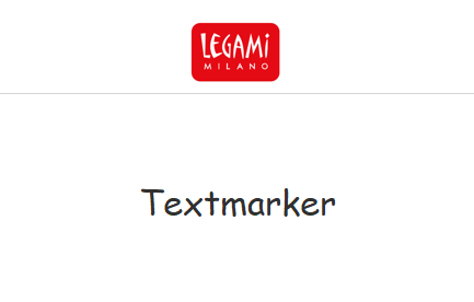 Textmarker - Legami