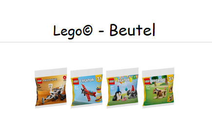 Lego© - Beutel