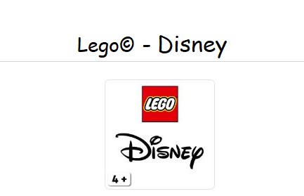 LEGO© - Disney Mickey and Friends