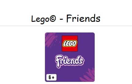 LEGO© - Friends