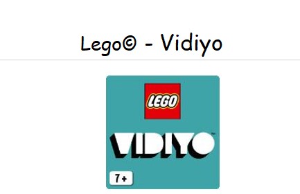 LEGO® - Vidiyo™