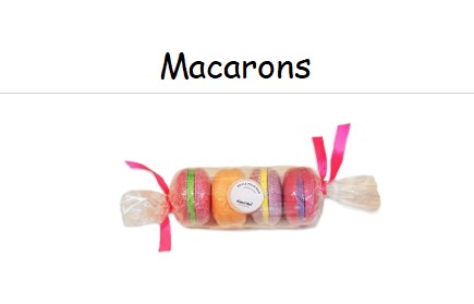 Macarons  ---  im AUSVERKAUF