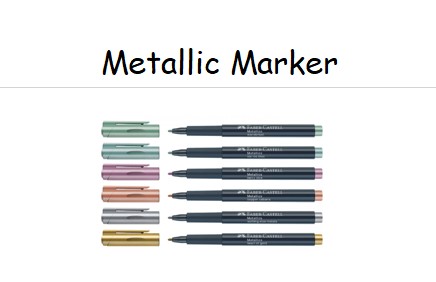 Metallics & Creative Marker - Faber-Castell