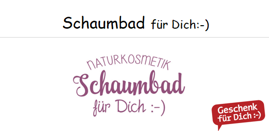 Schaumbad für Dich :-)