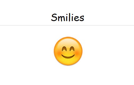 Smile Emojies --- im AUSVERKAUF