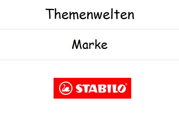 Marke - Stabilo