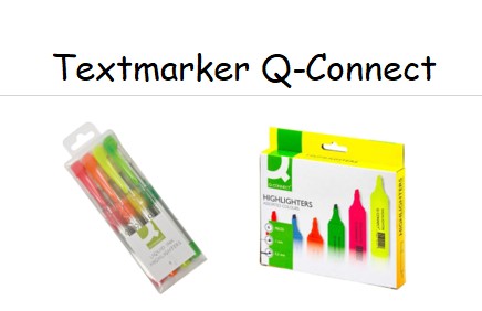 Textmarker Highlighter - Q-CONNECT®