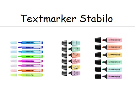 STABILO® BOSS® Textmarker