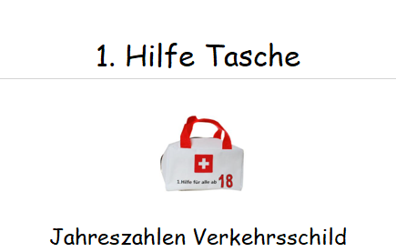 1. Hilfe Tasche zum Geburtstag  --- im AUSVERKAUF