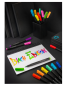 Preview: Brush Pen - Black Edition - 20 Farben Kartonetui