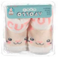 Preview: Babysocken Tiergesichter weiss