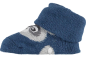 Preview: Babysocken Tiergesichter blau