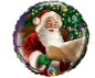 Preview: Santa's Christmas List - Folienballon 45 cm ungefüllt