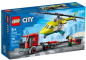 Preview: Lego©  - City 60343 - Hubschrauber Transporter