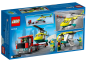 Preview: Lego©  - City 60343 - Hubschrauber Transporter