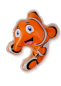 Preview: Mini-Duschgel 50 ml - Under the sea - Fisch - Duft: Orange