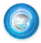 Preview: Xtreme Pocket Light-Up Frisbee In- & Outdoor 8,5 cm - blau