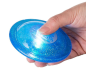 Preview: Xtreme Pocket Light-Up Frisbee In- & Outdoor 8,5 cm - blau