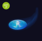 Preview: Xtreme Pocket Light-Up Frisbee In- & Outdoor 8,5 cm - blau