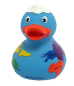 Preview: Bade Ente - 8cm - blau - Globus