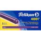 Preview: Pelikan Großraum-Tintenpatronen 4001 GTP/5 - violett