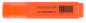 Preview: Textmarker Highlighter, Strichbreite ca. 1 - 5 mm - orange