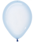 Preview: Ballon 30 cm - Crystal Pastel - Blue - 339 - 1 Beutel - 5 Stück