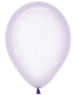 Preview: Ballon 30 cm - Crystal Pastel - Lilac - 350 - 1 Beutel - 5 Stück