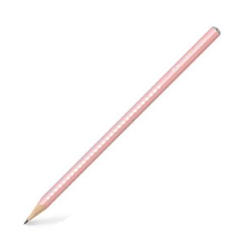 Sparkle Bleistift Mine B: Pearllack & Glitzerkappe - pearl rose