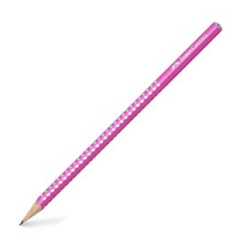 Sparkle Bleistift Mine B: Pearllack & Glitzerkappe - pearl pink