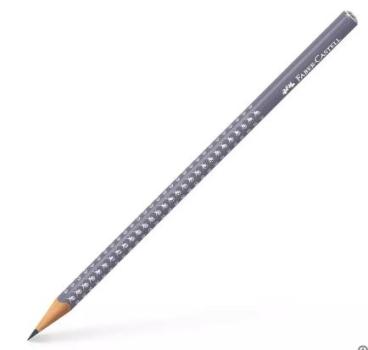 Sparkle Bleistift Mine B: Pearllack & Glitzerkappe - dapple gray