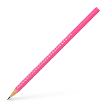 Sparkle Bleistift Mine B: - neon pink