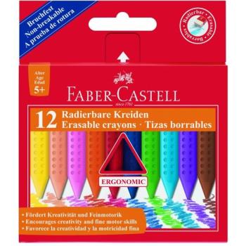Radierbare Kreide Grip 12er Kartonetui - Faber-Castell