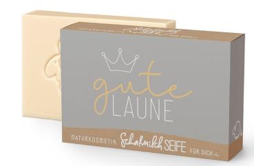 cosy Moments - Schafmilchseife 100 g - gute Laune