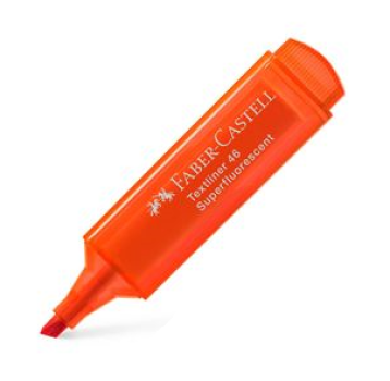 Textmarker - Textliner 46 - 15 - Superfluorescent, orange