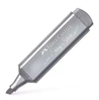 Textmarker - Textliner 46 - Metallic shiny silver