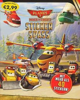 Sticker Buch - Disney Planes 2: Immer im Einsatz - Stickerspass - mehr als 40 Stickern