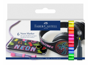 Neon Marker Creative Studio - 6er Etui