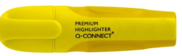 Textmarker Premium Rubber Grip - gelb