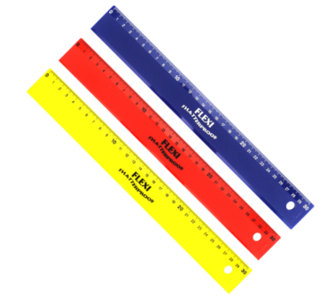 KUM® - Massstab Flexi® - 30cm rot oder gelb
