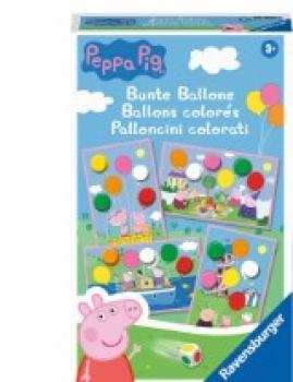 Peppa Pig Bunte Ballone - Würfelspiel
